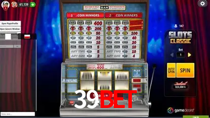 A Popularidade dos Caça-Níqueis no 39bet